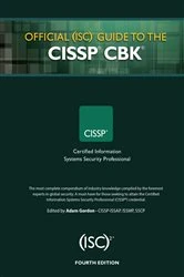 Book cover of Official (ISC)2 Guide to the CISSP CBK (4th ed.) by Adam Gordon