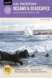 Book cover of Oil Painting: Oceans & Seascapes by Martin Clarke