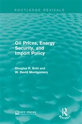 Book cover of Oil Prices, Energy Security, and Import Policy by Unknown
