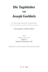 Book cover of Oktober - Dezember 1944 by Hermann Graml
