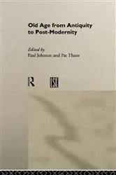 Book cover of Old Age from Antiquity to Post-Modernity by Paul Johnson