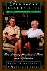 Book cover of Old Books, Rare Friends by Madeline B. Stern
