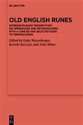Book cover of Old English Runes by Gaby Waxenberger