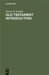 Book cover of Old Testament Introduction (2nd ed.) by Werner H. Schmidt