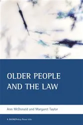 Book cover of Older people and the law (2nd ed.) by Ann McDonald