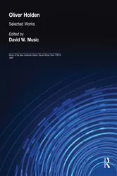 Book cover of Oliver Holden (1765-1844) by David W. Music