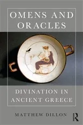 Book cover of Omens and Oracles by Matthew Dillon