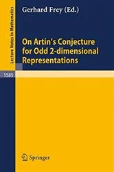 Book cover of On Artin's Conjecture for Odd 2-dimensional Representations by Gerhard Frey
