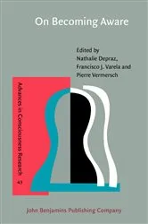 Book cover of On Becoming Aware by Nathalie Depraz