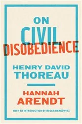 Book cover of On Civil Disobedience by Hannah Arendt