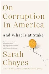 Book cover of On Corruption in America by Sarah Chayes