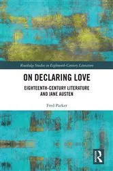 Book cover of On Declaring Love by Fred Parker
