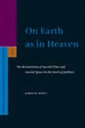 Book cover of On Earth as in Heaven by James M.  Scott