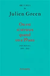 Book cover of On est si sérieux quand on a 19 ans by Unknown