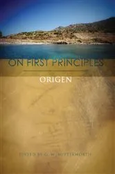 Book cover of On First Principles by Origen