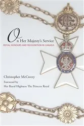 Book cover of On Her Majesty's Service by Christopher McCreery