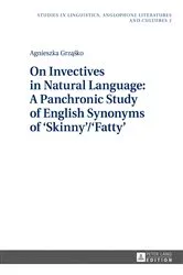 Book cover of On Invectives in Natural Language: A Panchronic Study of English Synonyms of ‘Skinny’/‘Fatty’ by Unknown