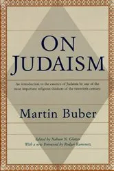Book cover of On Judaism by Martin Buber