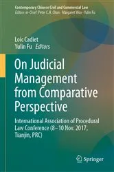 Book cover of On Judicial Management from Comparative Perspective by Unknown