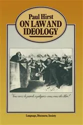 Book cover of On Law and Ideology by Paul H. Hirst