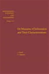 Book cover of On Measures of Information and Their Characterizations by Acze?l