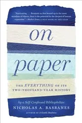 Book cover of On Paper by Nicholas A. Basbanes