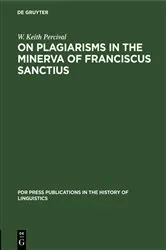Book cover of On Plagiarisms in the Minerva of Franciscus Sanctius by Unknown