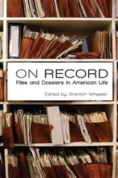 Book cover of On Record by Stanton Wheeler