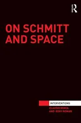 Book cover of On Schmitt and Space by Claudio Minca
