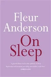 Book cover of On Sleep by Fleur Anderson