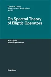 Book cover of On Spectral Theory of Elliptic Operators by Yuri V. Egorov
