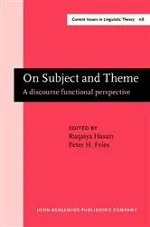 Book cover of On Subject and Theme by Ruqaiya Hasan