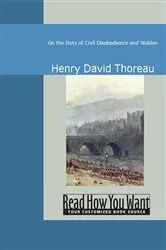 Book cover of On the Duty of Civil Disobedience and Walden by Henry David Thoreau
