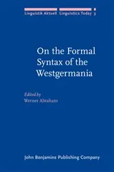 Book cover of On the Formal Syntax of the Westgermania by Werner Abraham