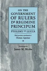 Book cover of On the Government of Rulers by James M. Blythe