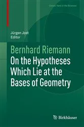 Book cover of On the Hypotheses Which Lie at the Bases of Geometry by JÃ¼rgen Jost