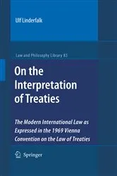 Book cover of On the Interpretation of Treaties by Unknown