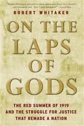 Book cover of On the Laps of Gods by Robert Whitaker