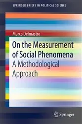 Book cover of On the Measurement of Social Phenomena by Marco Delmastro