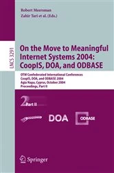 Book cover of On the Move to Meaningful Internet Systems 2004: CoopIS, DOA, and ODBASE by Zahir Tari