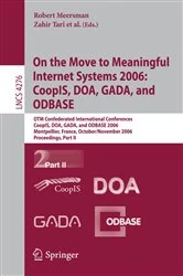 Book cover of On the Move to Meaningful Internet Systems 2006: CoopIS, DOA, GADA, and ODBASE by Zahir Tari