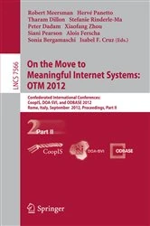 Book cover of On the Move to Meaningful Internet Systems: OTM 2012 by Robert Meersman