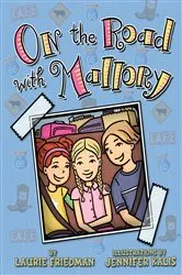 Book cover of On the Road with Mallory by Laurie Friedman