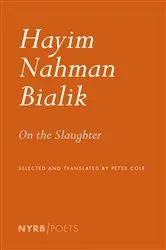 Book cover of On the Slaughter by Hayim Nahman Bialik