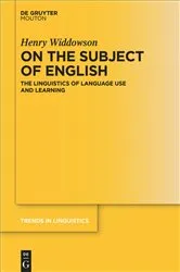 Book cover of On the Subject of English by Unknown