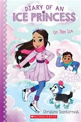 Book cover of On Thin Ice (Diary of an Ice Princess #3) by Christina Soontornvat