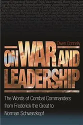 Book cover of On War and Leadership by Michael Owen Connelly