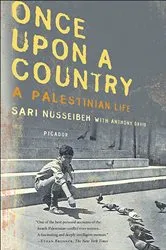 Book cover of Once Upon a Country by Sari Nusseibeh