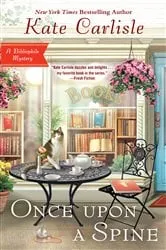 Book cover of Once upon a Spine by Kate Carlisle