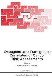 Book cover of Oncogene and Transgenics Correlates of Cancer Risk Assessments by Unknown
